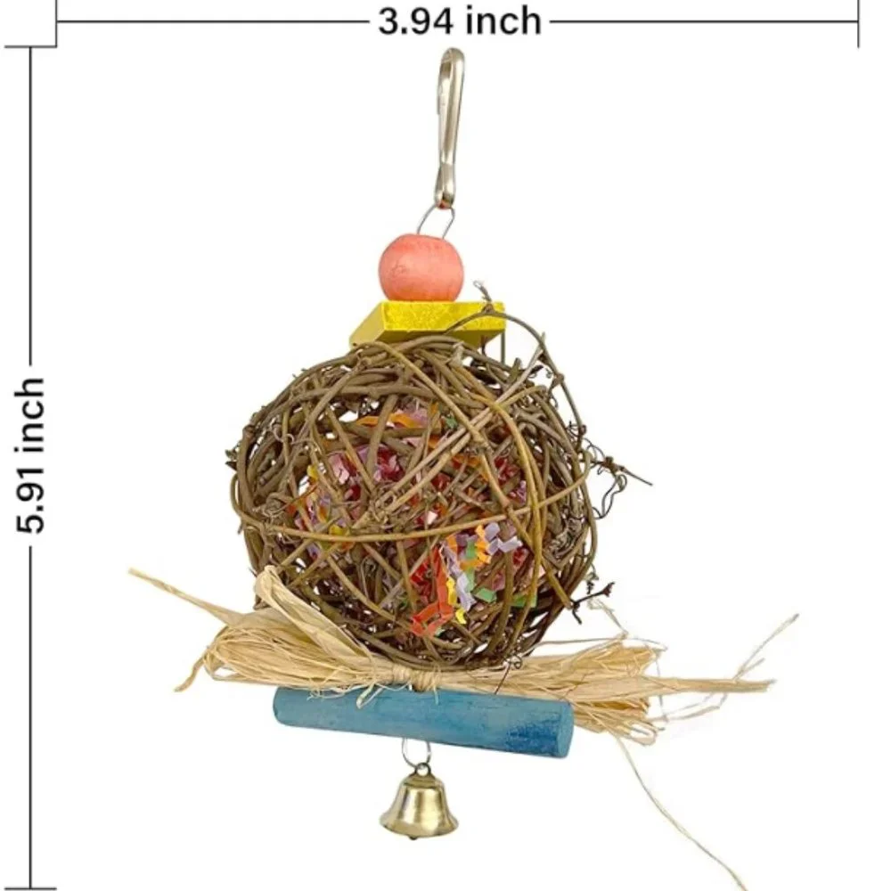 Foraging Shredder Toy for African Grey Cockatoos